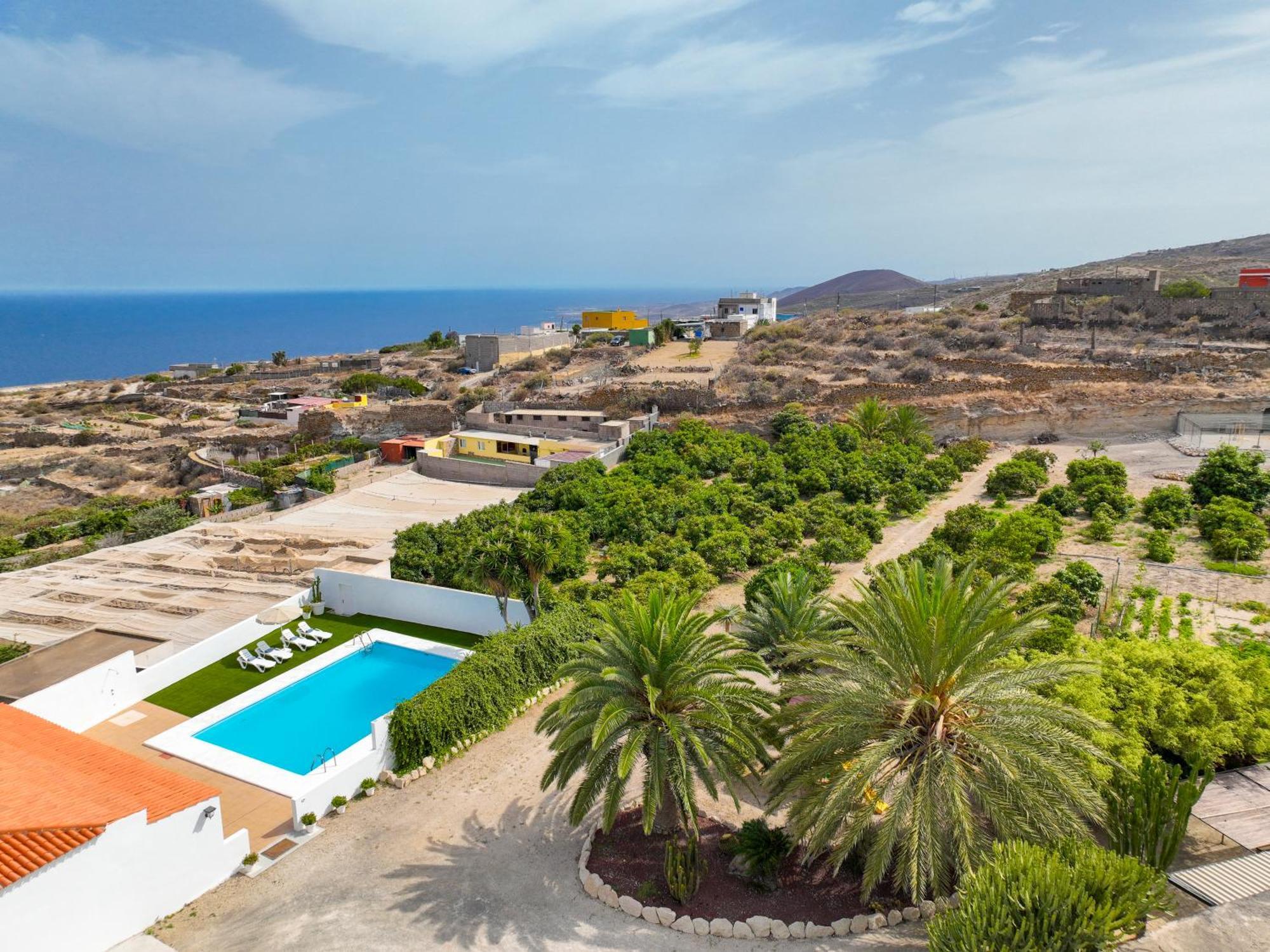Willa Private House With Pool & Garden Güimar Zewnętrze zdjęcie