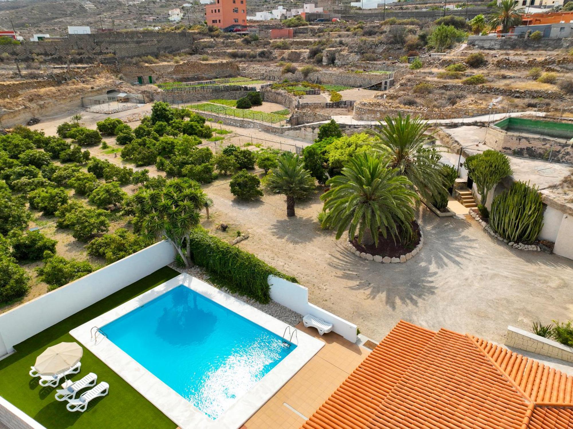 Willa Private House With Pool & Garden Güimar Zewnętrze zdjęcie